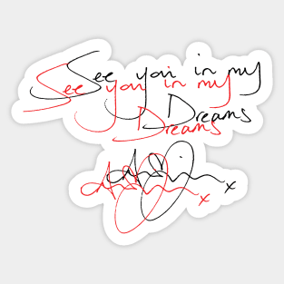 Anne Marie Merch See You In My Dreams Sticker